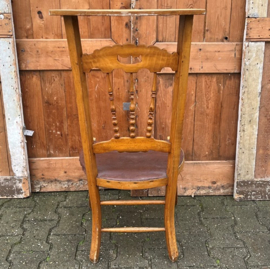 Bidstoel bidstoeltje knielstoel kerkstoel origineel