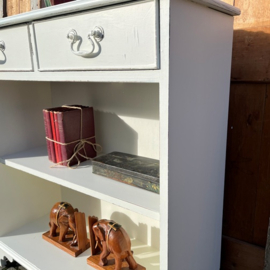 Boekenkast schappenkast wit Engeland