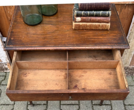 Haltafel side table bijzettafel origineel 1930