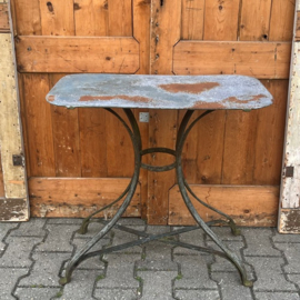 Tuintafel bistrotafel 70 x 40 metaal VERKOCHT