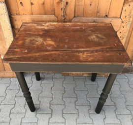 Boerentafel 109 x 74 eet werk cafe tafel VERKOCHT