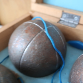 Petanque ballen jeu de boules 2x3 VERKOCHT