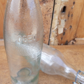 Fles frisdrankfles glas 1 liter Frankrijk VERKOCHT