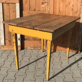 Boerentafel 100 x 77 eet tafel origineel VERKOCHT