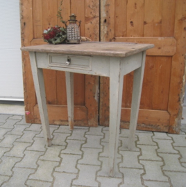 Sidetable 72 x 50 haltafel origineel VERKOCHT