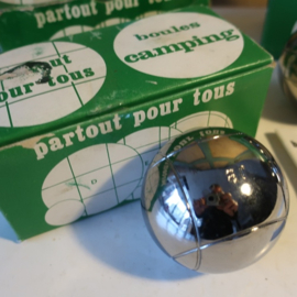 Petanque ballen jeu de boules camping in doos