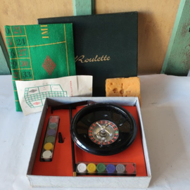 Roulette spel vintage retro in doos origineel