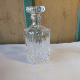 Karaf whisky fles met stop kristal VERKOCHT