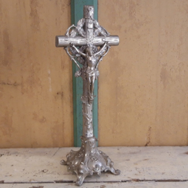 Crucifix kruis metaal standaard origineel 38 cm