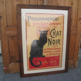 Lijst 83 x 113 cm poster Chat Noir VERKOCHT