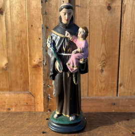Heilige Antonius met kind origineel 30 cm