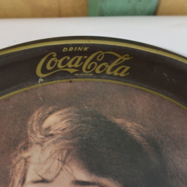 Dienblad Coca Cola serveerblad origineel bruin