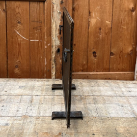 Haard scherm vonkenvanger metaal 45 cm