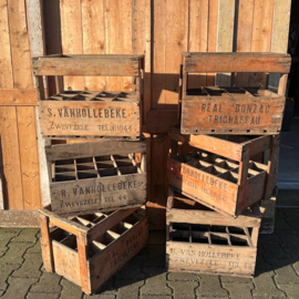 Flessenkrat hout flessenkist België 12 fles