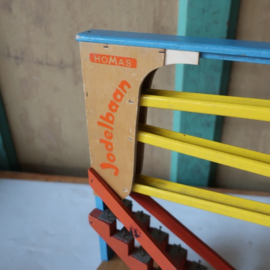 Homas jodelbaan knikkerbaan hout VERKOCHT