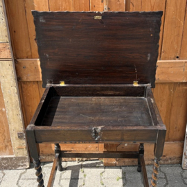 Bijzettafel hal tafel sidetable met klep Engeland