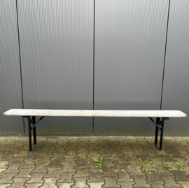 Bank tuinbank hout 219 sidetable VERKOCHT