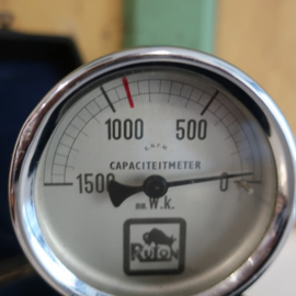 Ruton capaciteit meter oud origineel