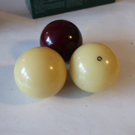 Biljart ballen Aramith 3 stuks in doos 61,5 mm