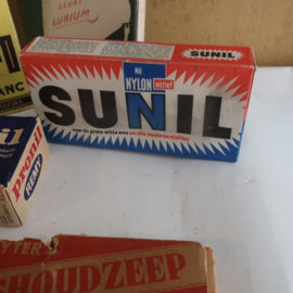 Zeep & wasmiddel oud divers VERKOCHT