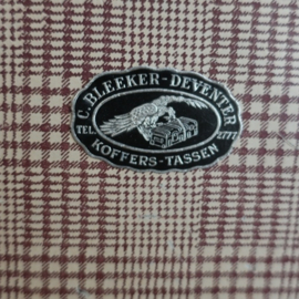 Koffer bruin 56 x 34 x 17 Hulshof origineel Bleeker