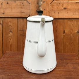 Koffiekan koffie pot emaille Ø 18 cm VERKOCHT