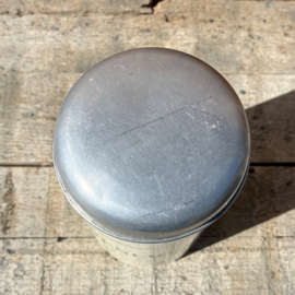 Pot bus emaille beschuit creme hoogte 22 cm