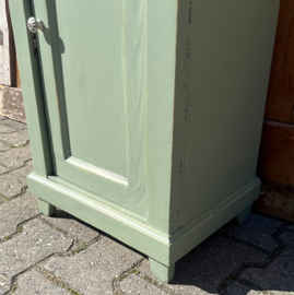 Nacht kastje hout groen Frankrijk VERKOCHT