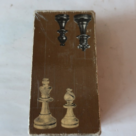 Schaakstukken Jumbo schaakset 745 hout