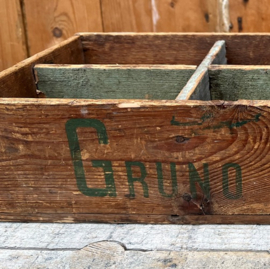 Kistje Gruno Margarine Groningen hout oud