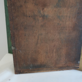 Letterbak origineel hout antiek la lade 83 x 37