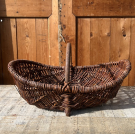 Plukmand mand origineel bloemenmand