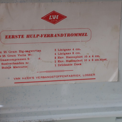 Verbandtrommel Van Heek's Losser origineel