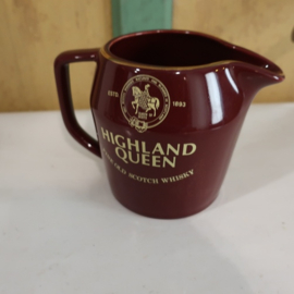 Highland Queen fine old Scotch whisky kan jug