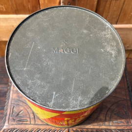 Blik Maggi Extract blokjes rond Ø 17,5 origineel