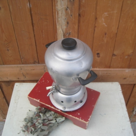 Samovar ketel theepot met brander VERKOCHT