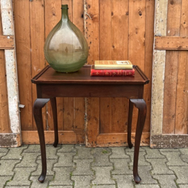 Thee tafel sidetable met zijbladen Queen Ann
