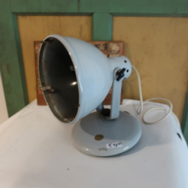 Lamp Philips Helioflux grijs emaille VERKOCHT