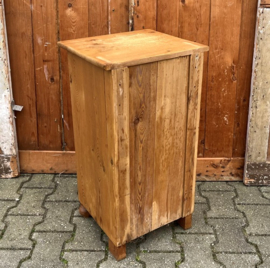 Hal kast nachtkastje grenen 74 cm VERKOCHT
