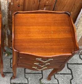 Nachtkastje origineel Frankrijk brocante 68 cm