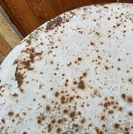Tuintafel bistrotafel metaal Ø 70 cm VERKOCHT