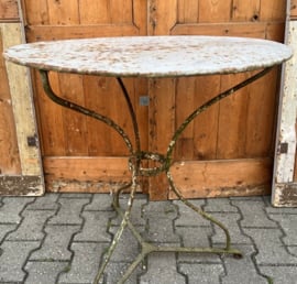 Tuintafel bistrotafel metaal Ø 70 cm VERKOCHT