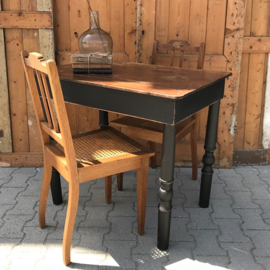 Boerentafel 109 x 74 eet werk cafe tafel VERKOCHT