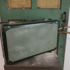 Koffer groen vintage retro origineel VERKOCHT