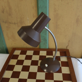 Tafel lamp metaal bureau buro vintage origineel