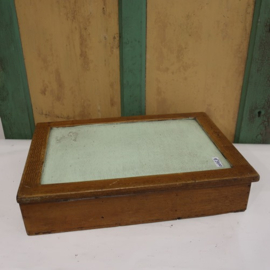 Kist hout origineel Frankrijk 45 x 31 x 8 cm
