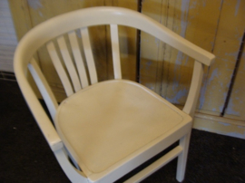 Captain chair stoel met armleuningen 1930 VERKOCHT