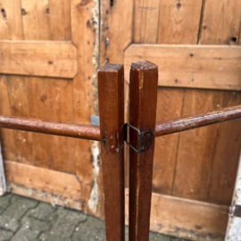 Wasrek hout handdoek rek droogrek VERKOCHT