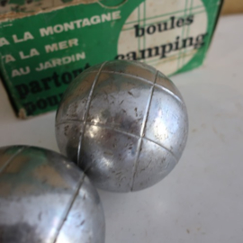 Petanque ballen jeu de boules camping