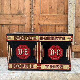 Winkelblik DE Douwe Egberts koffie VERKOCHT